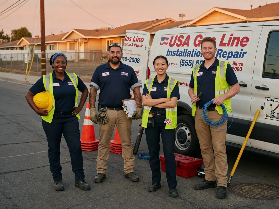 Gas Line Installation company in Stockholm, SD